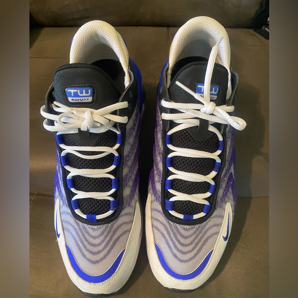 Nike Air Max TW in Blue, Black, and White